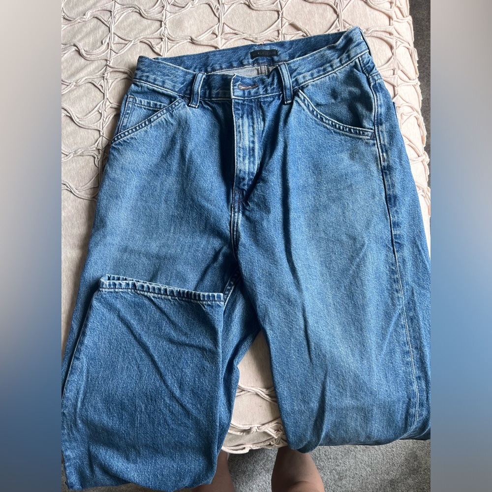 UNIQLO Japan Straight Leg High Rise Jean